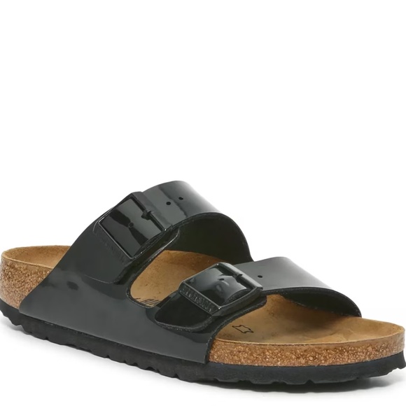 Birkenstock Arizona Sandals - Oiled Leather - Black - Size 9/9.5 - Picture 4 of 7